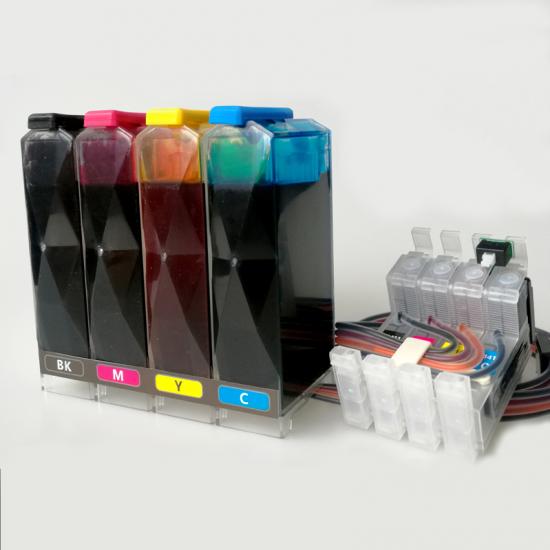 Sistema de suministro continuo de tinta (ciss) para la impresora de inyección de tinta de escritorio epson-7011 / wf-7511 / wf-7521 / wf-3521 